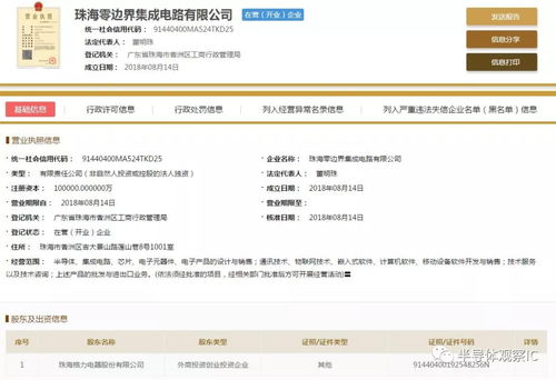 格力十年磨一劍，進軍芯片領域，董明珠親任董事長，注冊資本10億